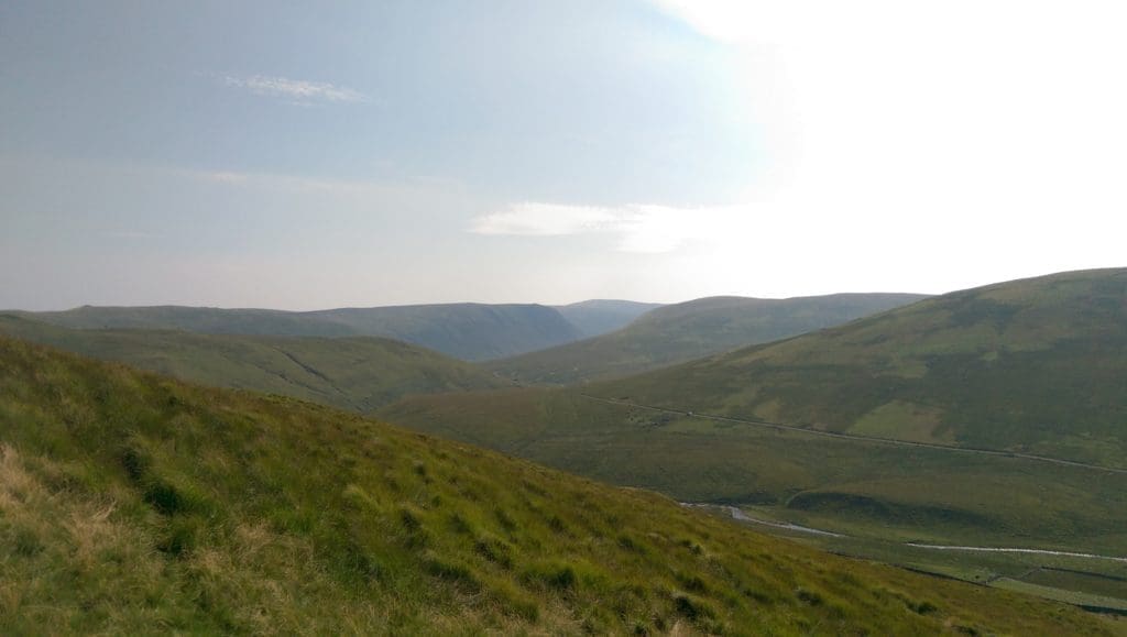 Hills near Thornhill in Dumfries and Galloway